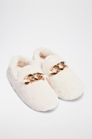 Pantoffels Mapples - Ecru