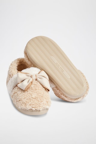 Pantoffels Gloria - Ecru