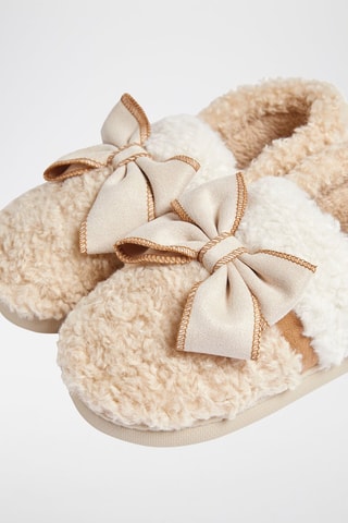 Pantoffels Gloria - Ecru