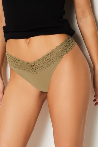 Tanga Wish - Verde-azeitona
