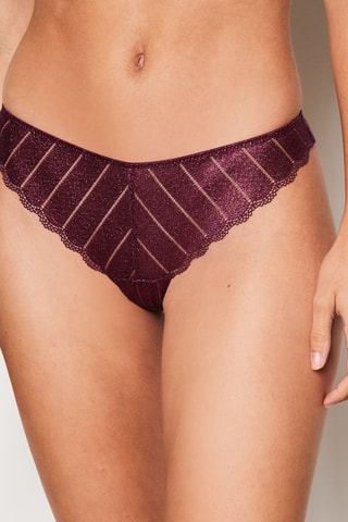 Tanga Illusions - Paars