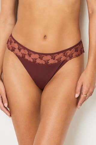 Tanga Idylle - Bordeauxrood