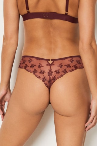 Tanga Idylle - Bordeauxrood