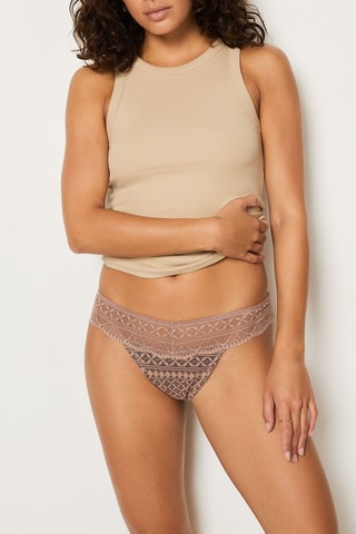 Tanga Idole Cdr - Taupe