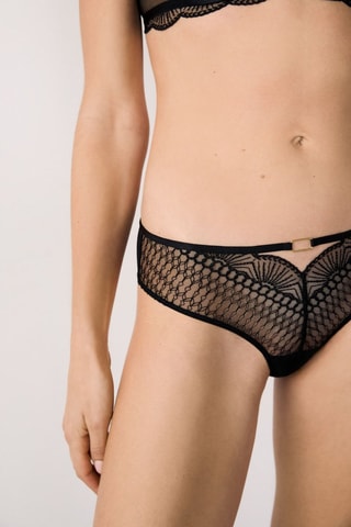 Hipster Rosace - Zwart