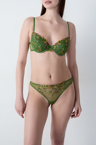 String Gourmandise - Verde-azeitona