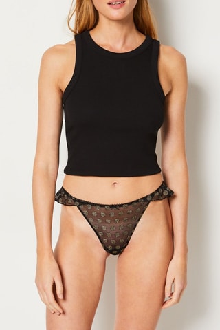 String Volantee - Zwart