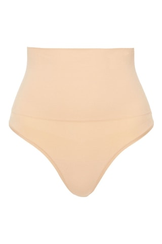 String Hoge Taille Powery - Beige