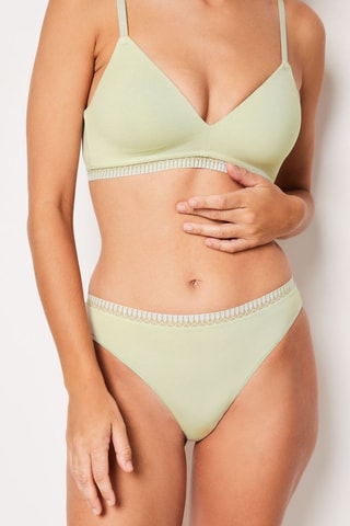 Soutien Happily -  Verde-água