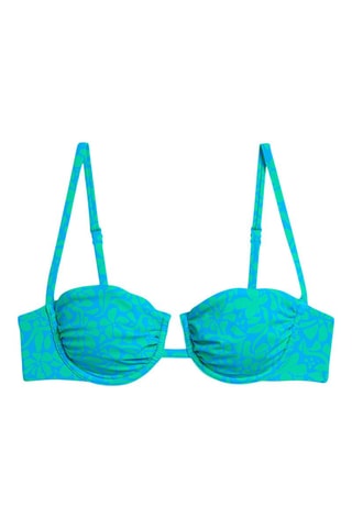 Reggiseno Manzani - Blu e verde - Etam