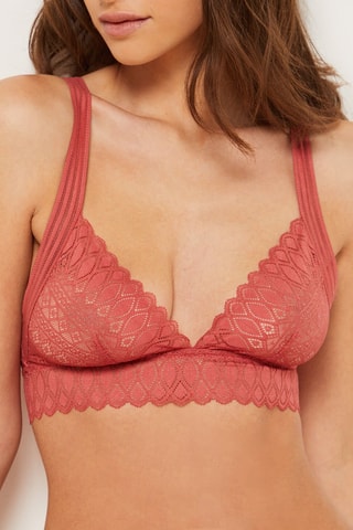 Bralette Gravure - Steenrood