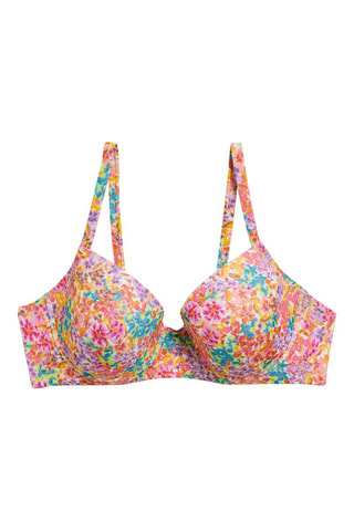 Reggiseno - Bianco e rosa - Etam