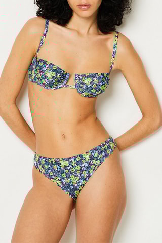 Reggiseno - Verde chiaro e celeste - Etam