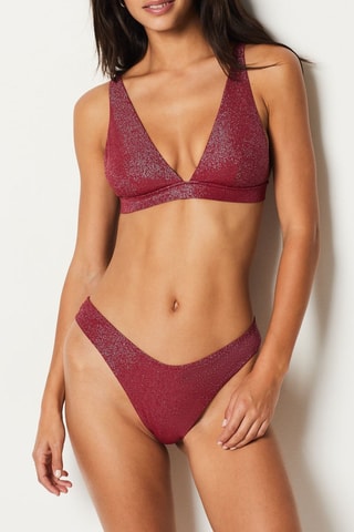 Bikinitop Nomades - Bordeauxrood