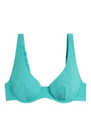 Reggiseno bikini Bubbles - Verde acqua