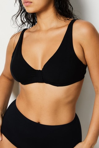 Reggiseno bikini Sculpt - Nero