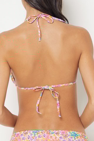 Reggiseno bikini - Rosa e giallo - Etam