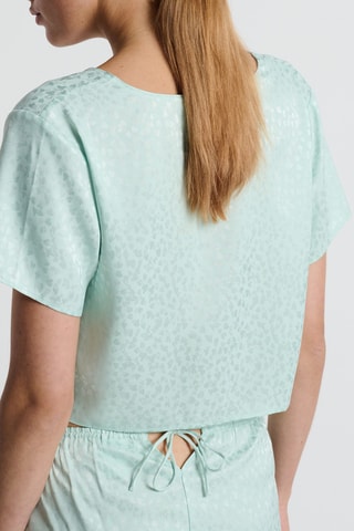 Kort Vest Novia - Zeegroen