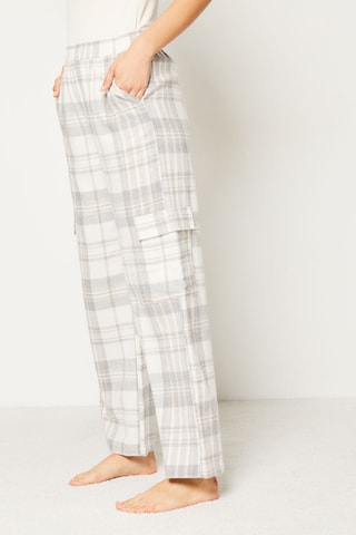 Broek Pargo - Wit en Lichtgrjis