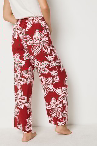 Broek Hoge Taille Rubi - Steenrood