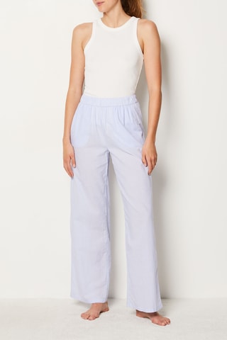 Broek Hoge Taille Brook - Hemelsblauw