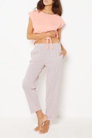 Pantaloni Odylle - Rosa e celeste