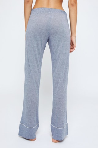 Rechte Broek Warm Day Marineblauw