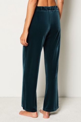 Velours Broek Vevy - Donkergroen