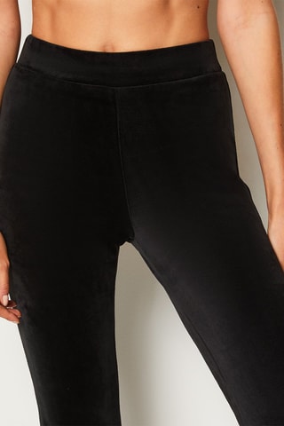 Velours Broek Marko - Zwart