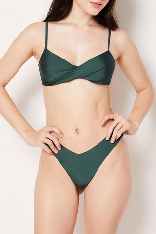 Top - Verde scuro - Etam