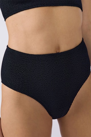 Bikinibroekje Hoge Taille - Zwart