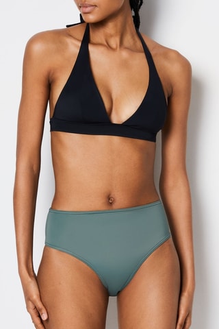Slip bikini Smoon - Verde oliva