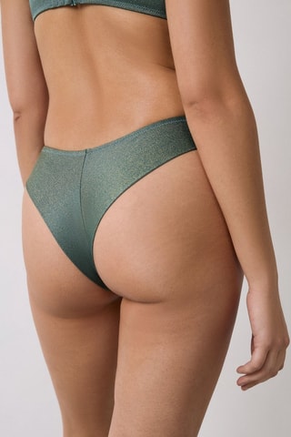 Slip bikini Lumineux - Verde scuro