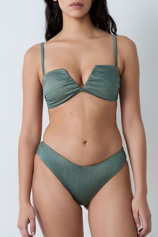 Slip bikini Lumineux - Verde scuro