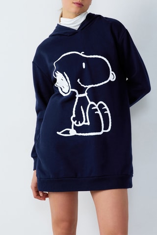 Camicia da notte Snoopy Snoopy e i Peanuts Faro - Blu notte