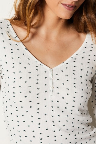 Camicia da notte Wildy - Ecrù