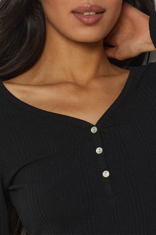 Camicia da notte Coly - Nero
