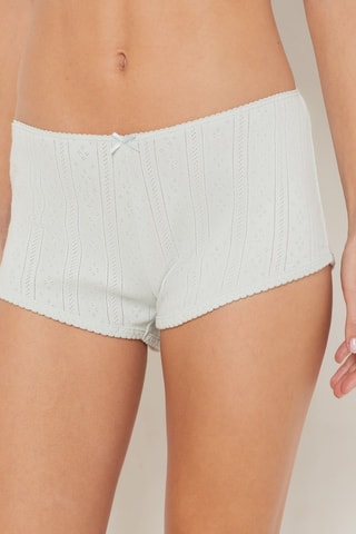 Pyjamashort Polly - Lichtgroen