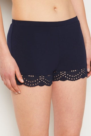 Pyjamashort Josephine - Marineblauw