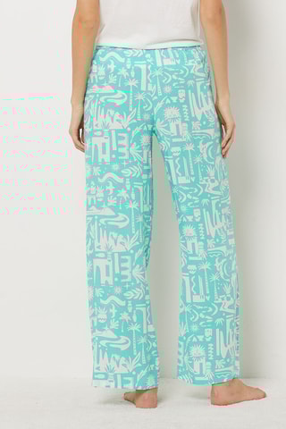 Pyjamabroek Gianna - Turquoise