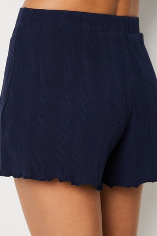 Pyjamashort Coly - Marineblauw