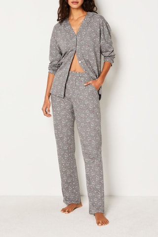 Pyjamabroek Ginou - Antraciet 