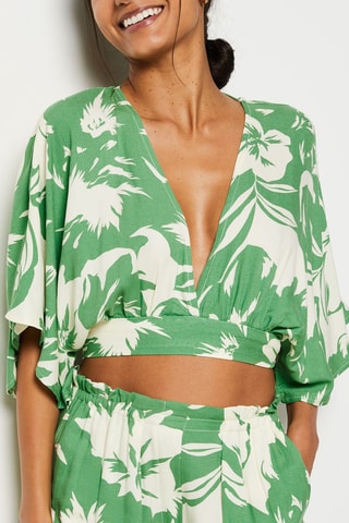 Crop top Jubika -  Lichtgroen