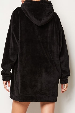 Sweaterjurk met Capuchon Alexander - Zwart