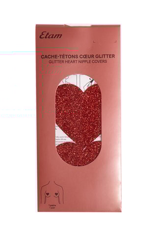 Tepelplakkers Petalesglitter - Rood