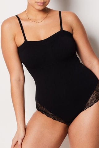 Stringbodysuit Power Lacey - Zwart