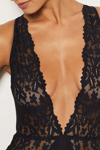 Tangabodysuit Legende - Zwart