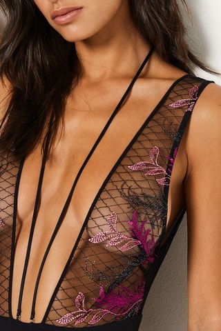 Bodysuit Fragments - Zwart