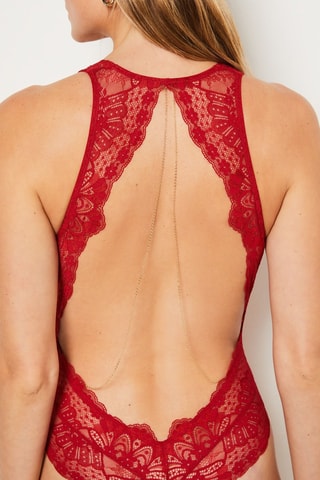 Tangabodysuit La Chamade - Rood