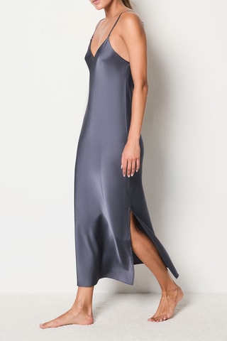 Slipdress Mutya - Antraciet